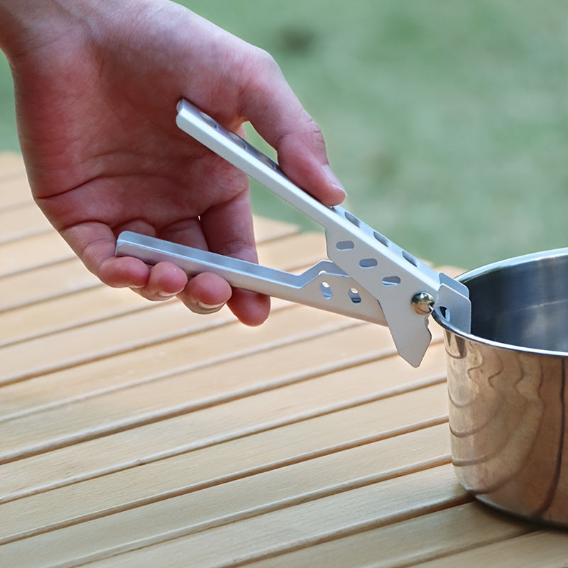 Anti-scalding Pot Clips Portable Aluminum Alloy Pot Tongs, Outdoor Camping Picnic Supplies, Kitchen Tools