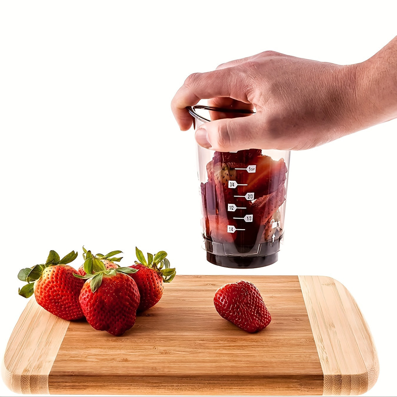 1pc, Slicer Cup, Multi Fuction Vegetable Chopper For Cut N Cup, Slices Dices Chop Cup, Kitchen Supplies Kitchen Accessories
