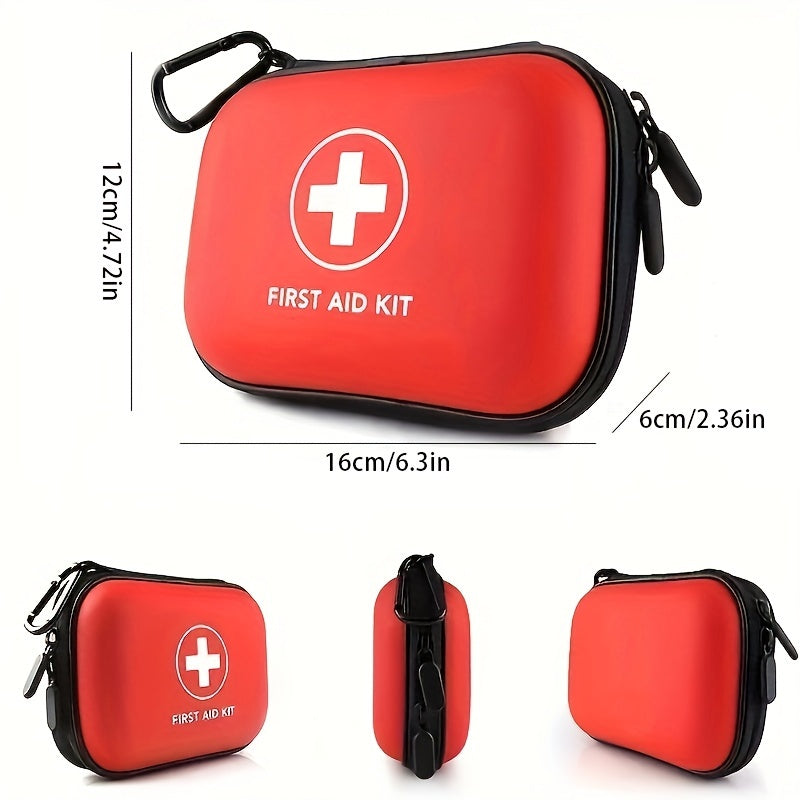 80-in-1 EVA Waterproof First Aid Kit, Emergency Survival Supplies, Suitable For Travel, Outdoor, Home, Office, Camping, Hiking, Car