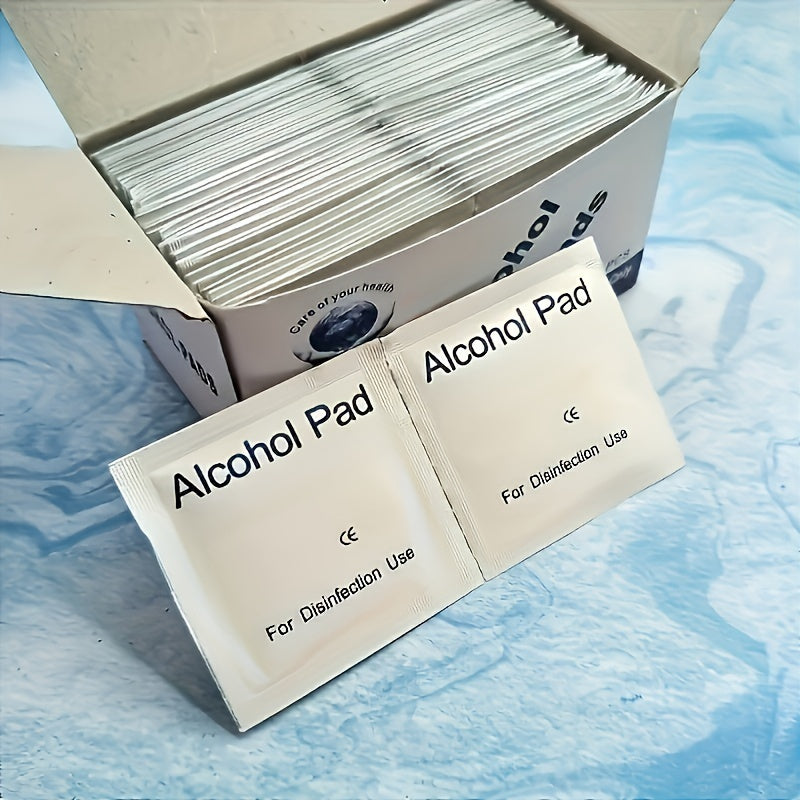 Alcohol Pads, 10/30/60/90/120pcs, Unscented, Makeup Cotton, Disinfection Cleaning Wipes, Phone Screen Care, Travel Essentials, Beauty & Personal Care Accessories