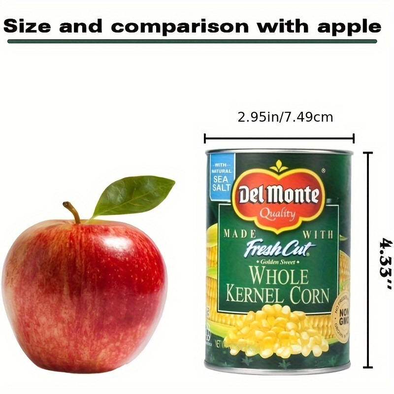 1pc Hidden Compartment Diversion Safe Can, Secret Hiding Container, Tin Kitchen Cupboard Hide Cash Hidden Fake Whole Kernel Corn Can Safes Diversion Secret Stash Safes