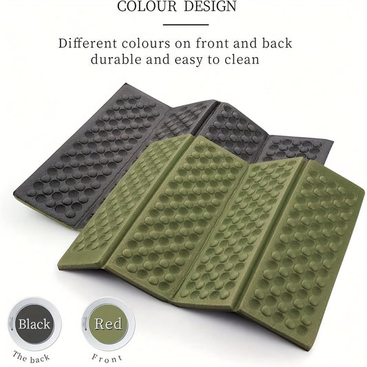 1pc XPE Foam Folding Mat for Outdoor, Portable Waterproof Cushion, Lightweight, Durable, Moisture-Proof, Easy-to-Clean Camping and Hiking Pad