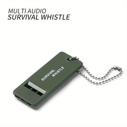 High-Pitched Survival Whistle: Loud, Durable, and Easy to Carry - Ideal for Earthquakes, Camping, and Hiking