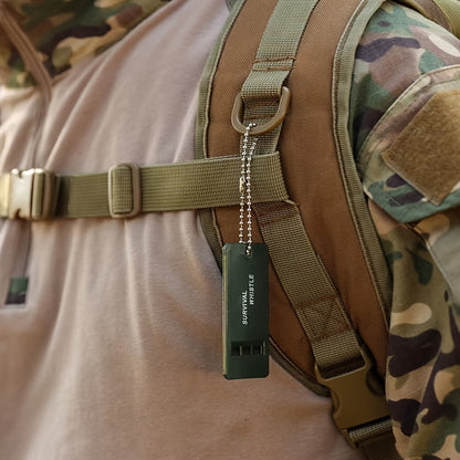 High-Pitched Survival Whistle: Loud, Durable, and Easy to Carry - Ideal for Earthquakes, Camping, and Hiking