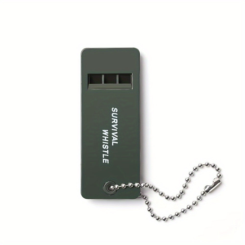 High-Pitched Survival Whistle: Loud, Durable, and Easy to Carry - Ideal for Earthquakes, Camping, and Hiking