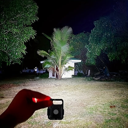 Ultra-heldere Oplaadbare LED Zaklamp Sleutelhanger – Draagbaar, USB-oplaadbaar, 500mAh