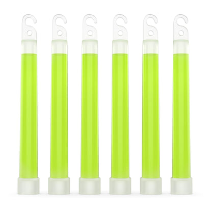 12pcs Ultra-Bright Emergency Glow Sticks - 12 Hour Long-Lasting Light for Camping, Hiking, Blackouts & Hurricane Preparedness - Durable, Waterproof & Non-Toxic