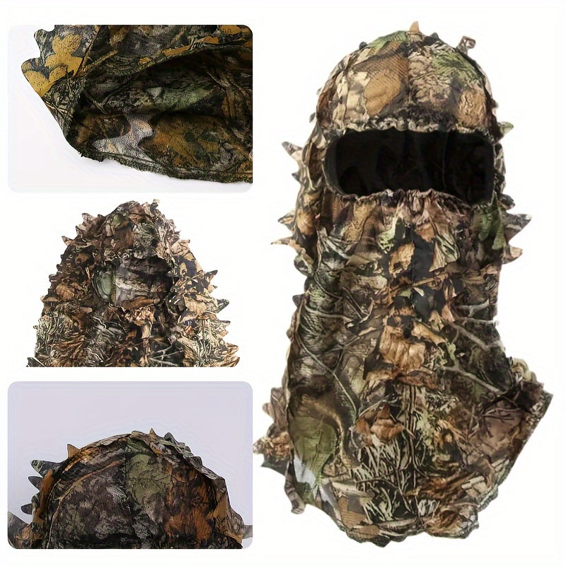 Premium Cool Game Style Realistic Balaclava, 3D Disguise Invisible Full Face Mask, For Cycling Hiking Fishing Outdoor Sports