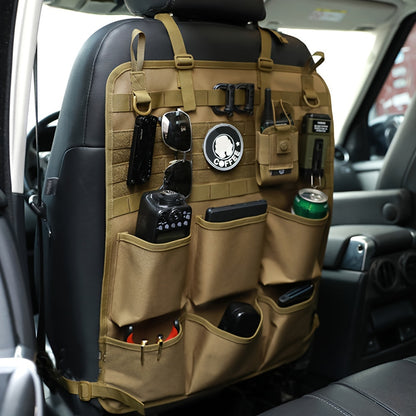 Car Seat Back Organizer, Camping Accessories Wash Bag With Adjustable Strap, Toiletry Bag For Outdoor Camping